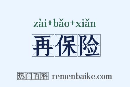 再保险是什么意思的图片